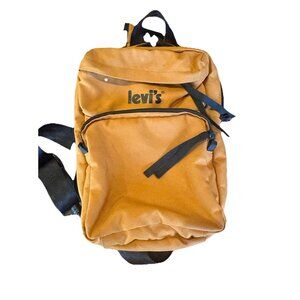 Levi's Backpack - Tangerine Orange Nylon Small Adjustable Cross Body Strap